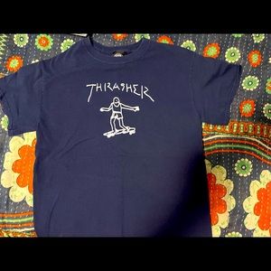 Thrasher brand skateboard T-shirt. Youth Med.